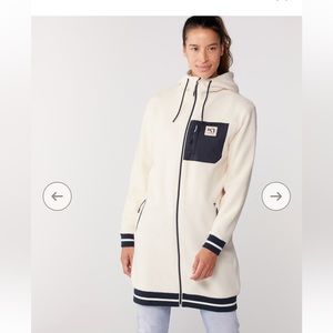 NEW w/o tags, Kari Traa Rothe Long Parka - Women's, size small, Natural white